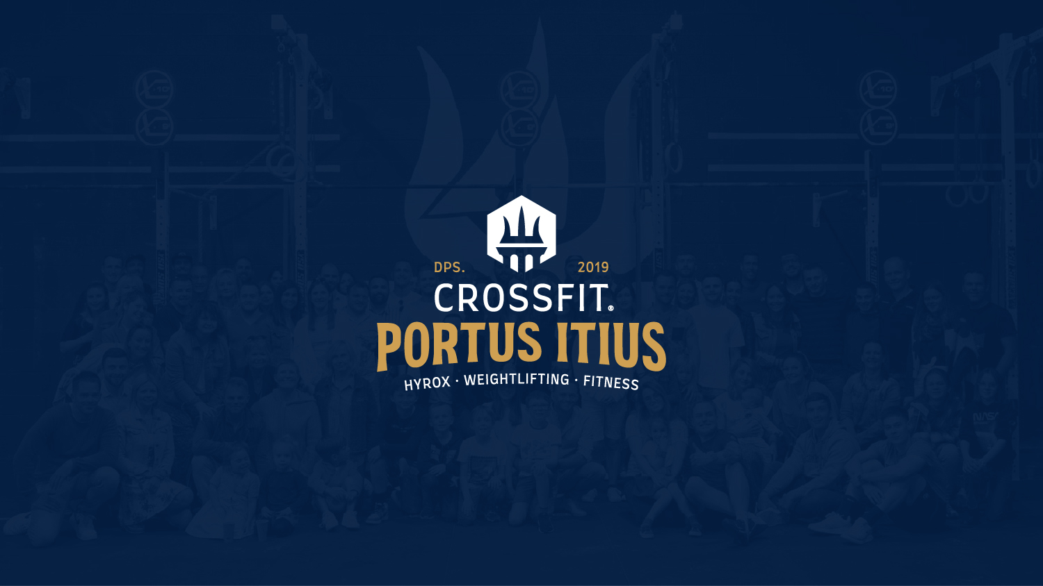 Nouvelle identité visuelle Portus Itius · Création du logo Portus Itius CrossFit · Site web Portus Itius à Boulogne-sur-Mer · Identité graphique de la box de CrossFit Portus Itius