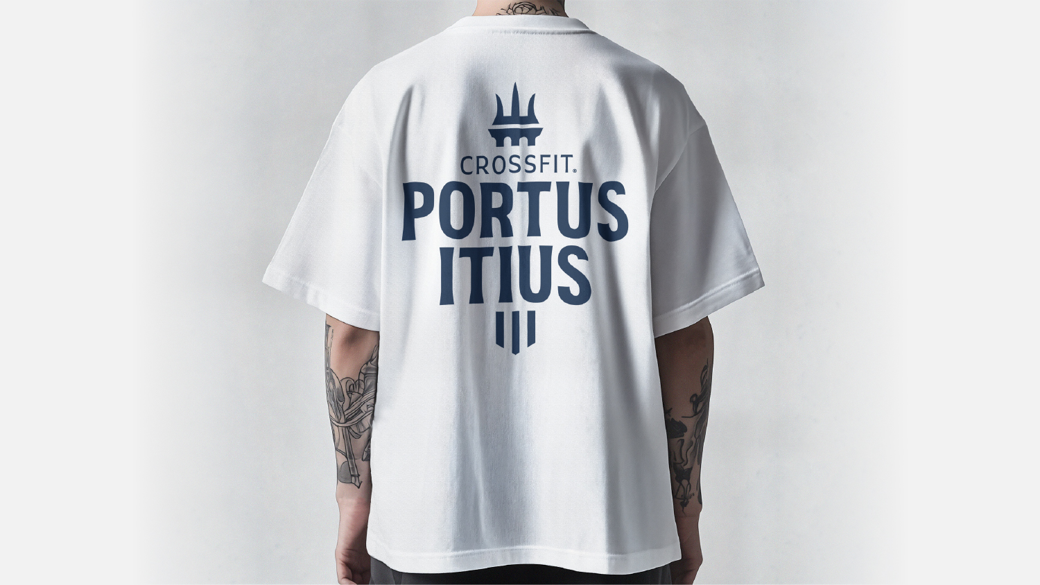 Nouvelle identité visuelle Portus Itius · Création du logo Portus Itius CrossFit · Site web Portus Itius à Boulogne-sur-Mer · Identité graphique de la box de CrossFit Portus Itius